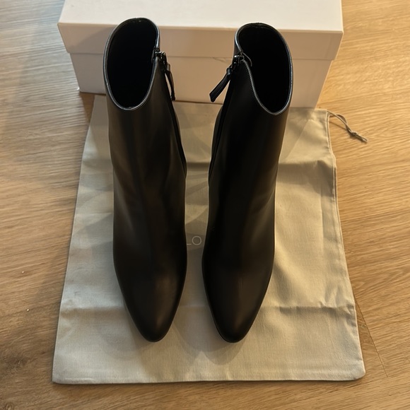 Black Insopo Ankle Boots NIB Size 40 - Picture 12 of 14